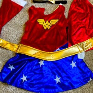 Super girl/woman toddler Halloween costume